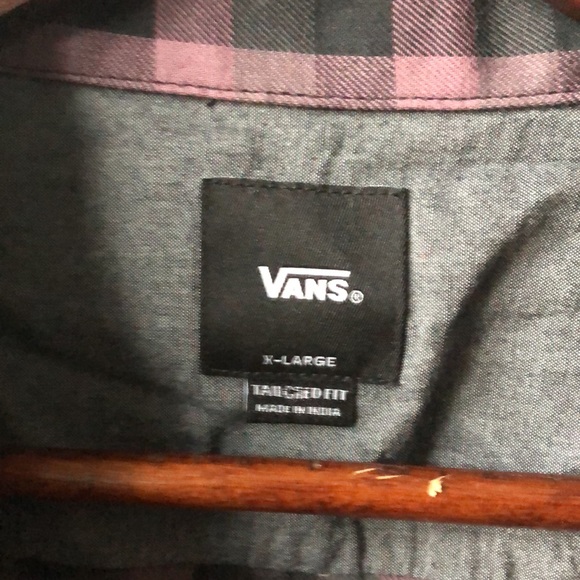Vans flannel button up - Picture 2 of 3